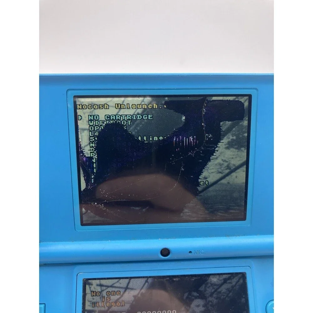 Nintendo DSi Blue Handheld Console Nintendo DSi For Parts Or Repair